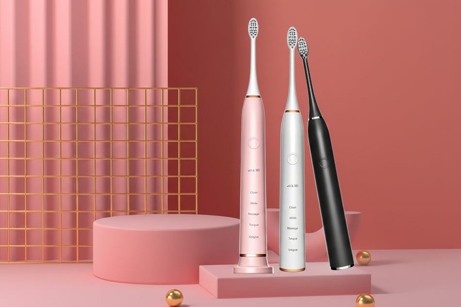Wireless Charging Ultrasonic Electric Toothbrush