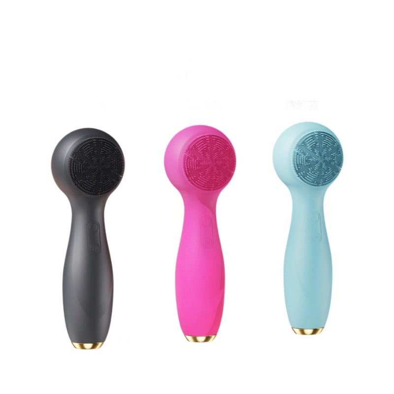 Rotating Vibrating Facial Brush with Red & Blue Light