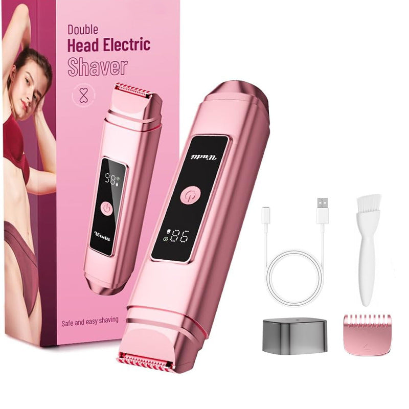 Digital Display Double-Head Electric Epilator