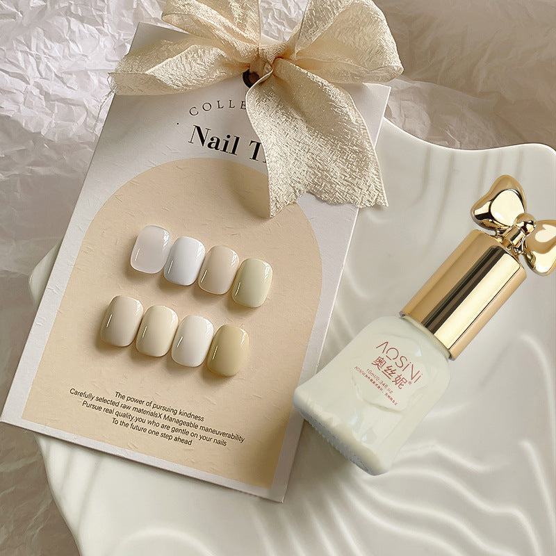 Yogurt Milky White Nail Gel –Nude Classic