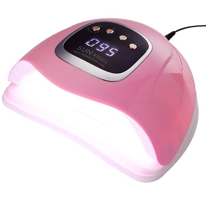 Red Light 66-LED High-Power Nail Lamp – Quick-Dry Phototherapy