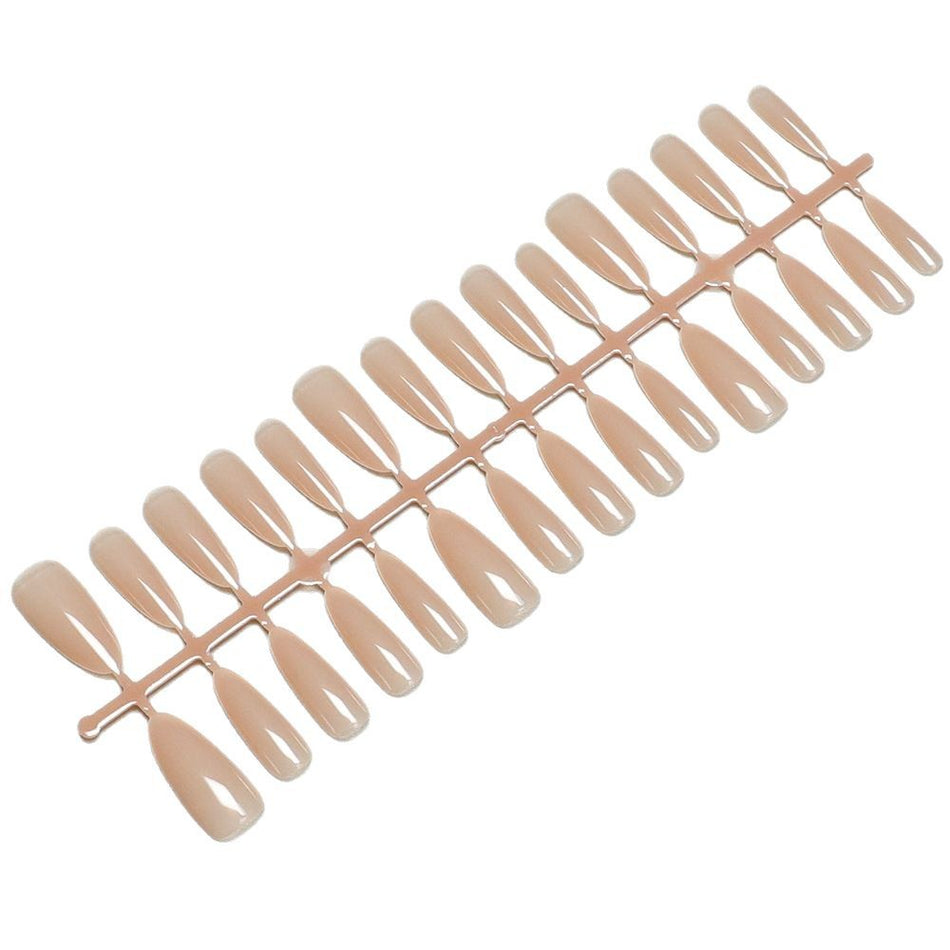 Huan Huan Nude Almond Nail Set