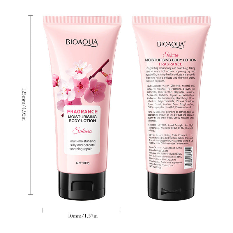 BIOAOUA Cherry Blossom Body Milk