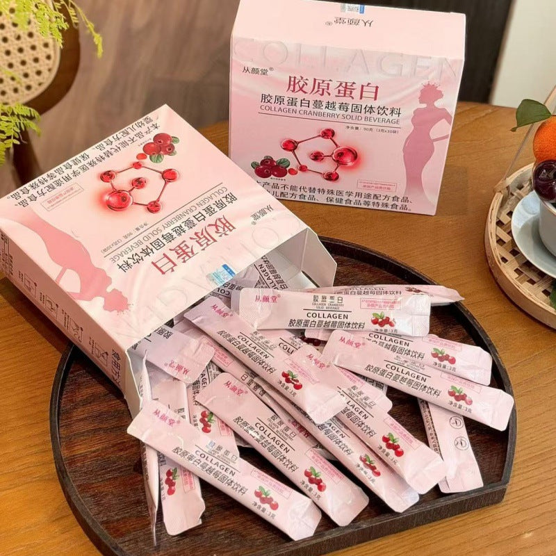 Collagen Cranberry Powder Box of 30 Sachets