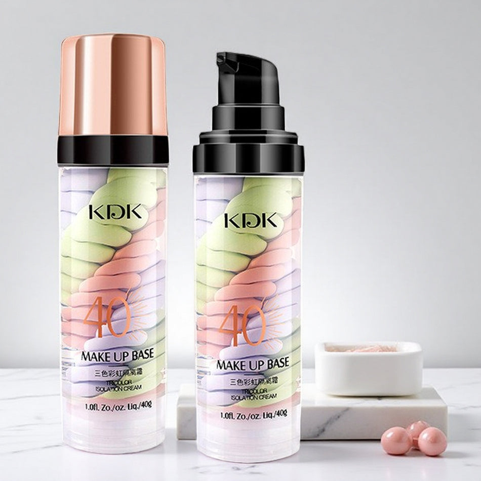 KDK Three-Color Isolation Cream 3-in-1 Makeup Primer