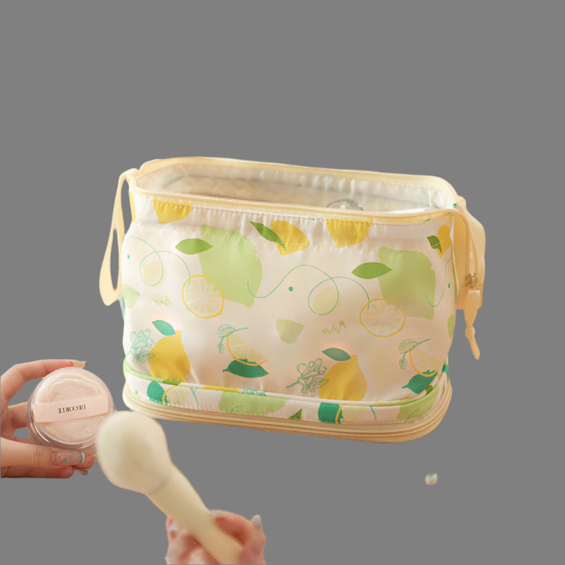 Women's Travel Cosmetic Bag – Waterproof & Double Layer