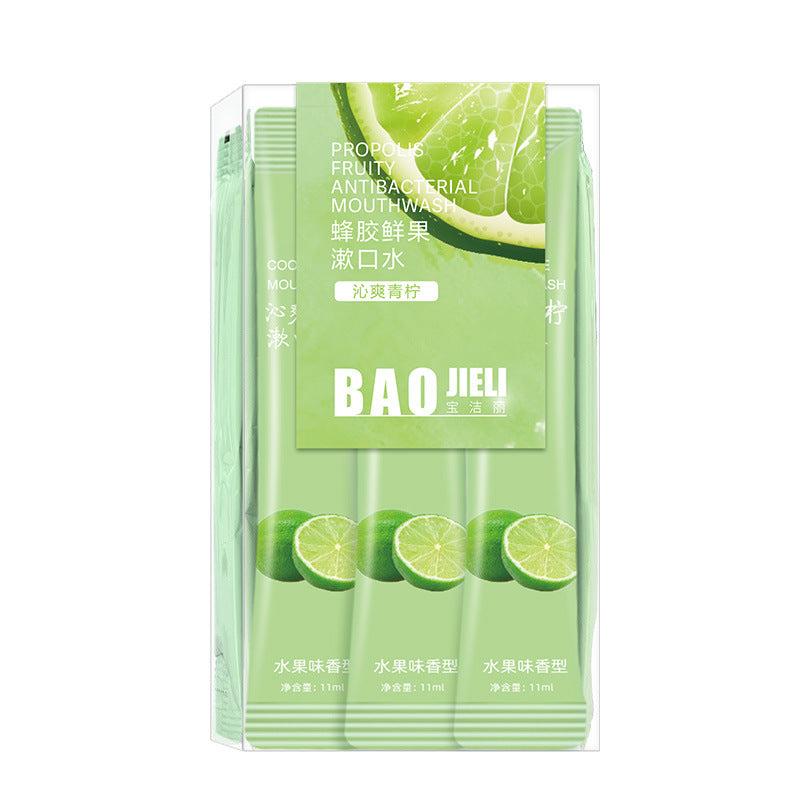 Portable Long-Lasting Mouth Freshening Mouthwash Sachets Pack