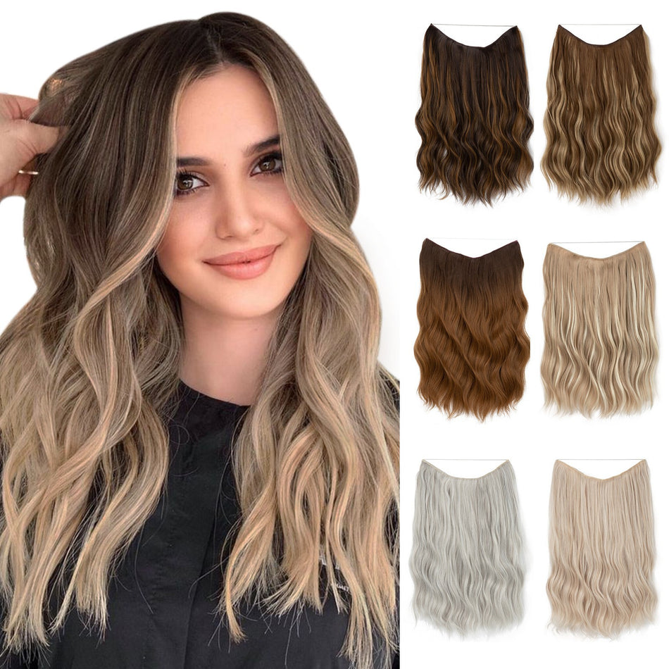 Four-Piece Curly Hair Extensions – Full Voluminous Look