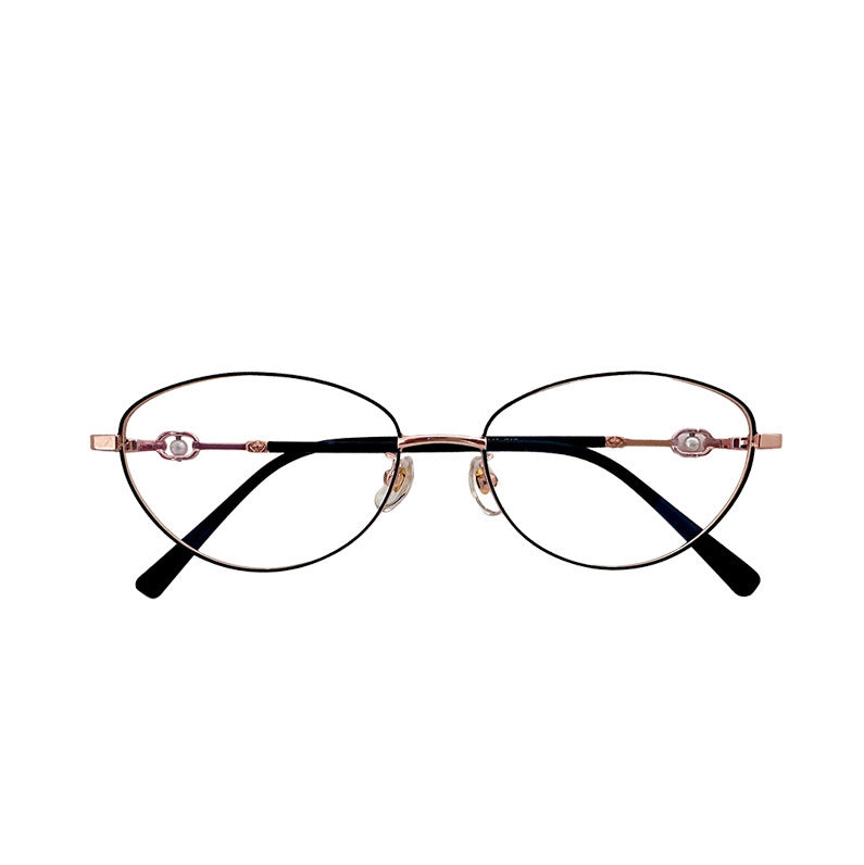 Ultra-Light Retro Cat-Eye Eyeglass Frame for Women