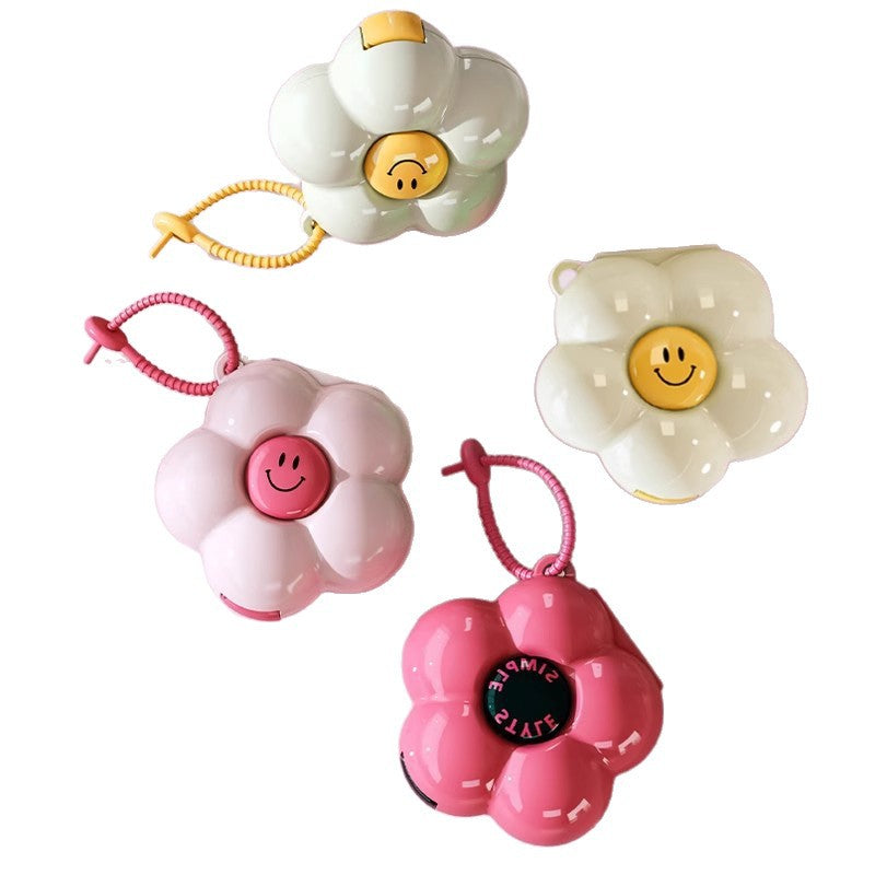 Dopamine Flower 7-Day Portable Pill Box – Travel & Multifunctional Storage