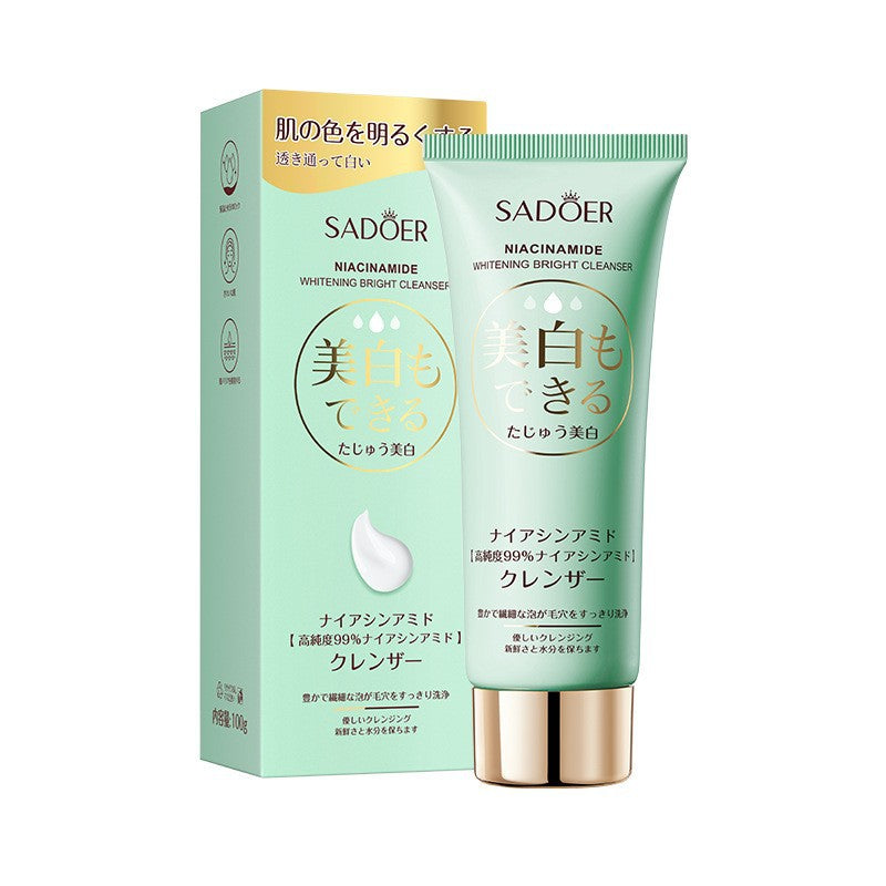 SADOER Niacinamide Whitening Facial Cleanser