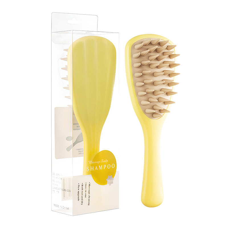 Ginkgo Leaf Shampoo Scalp Massager Comb