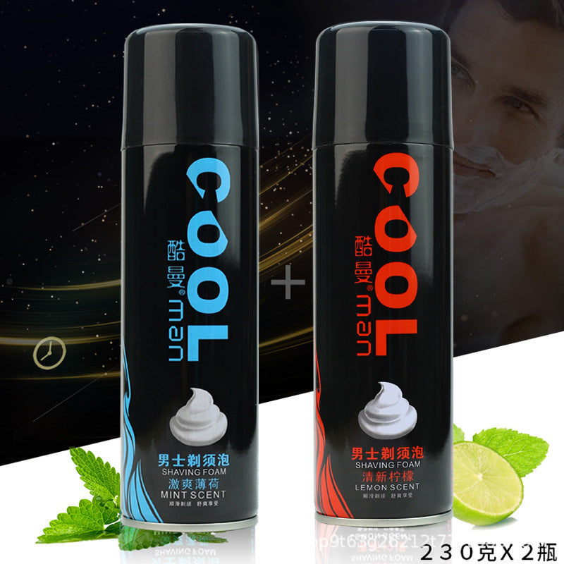 Cool Man Lemon Mint Shaving Foam Gel – 230ML Fast Delivery