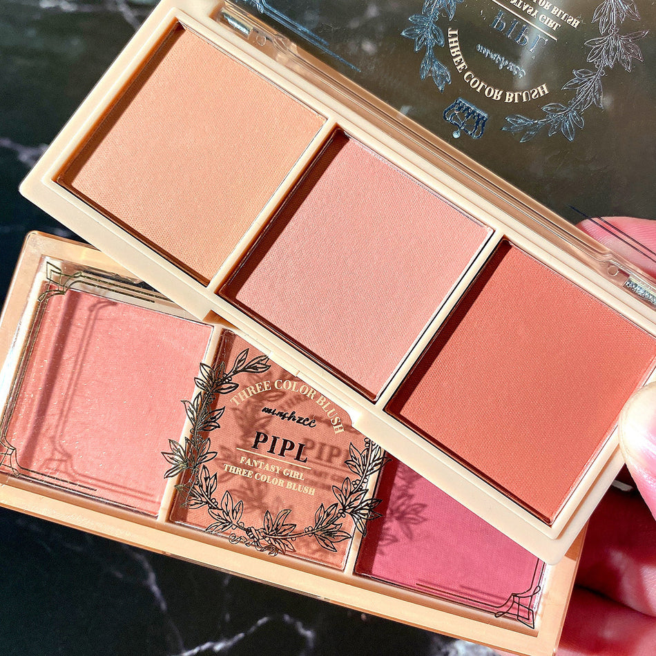 TikTok PIPL Milk Tea Orange Tricolor Blush