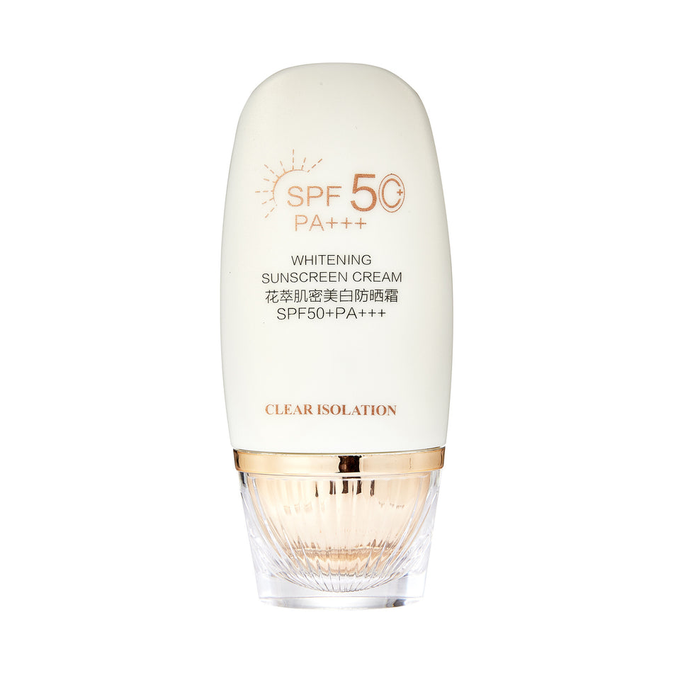 Flower Extract Whitening Sunscreen – High-Power UV Protection