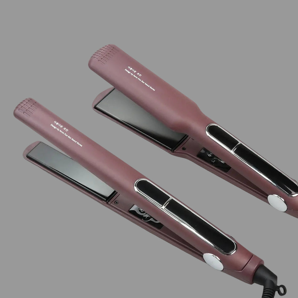 Waterproof Dual-Purpose Hair Straightener Curler