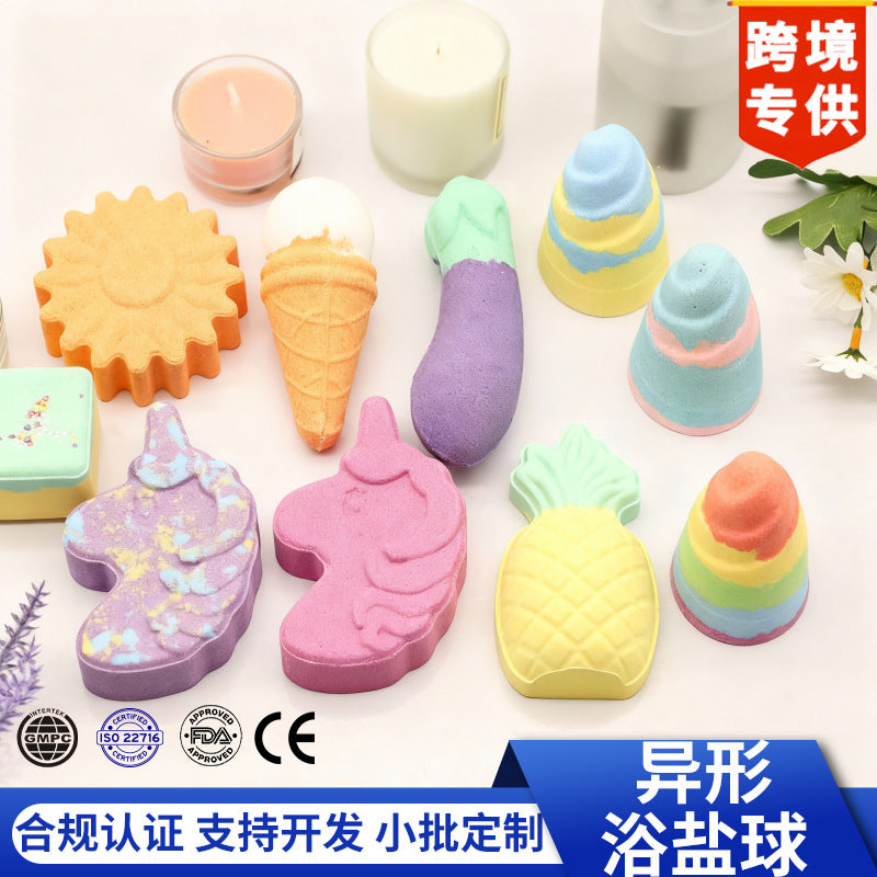 Custom DIY Bath Bombs – Special-Shaped Explosive Bath Salt Balls