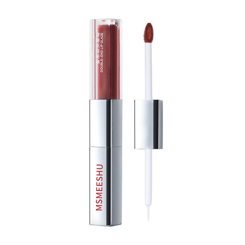 Honey Bundle Double Lip Glaze Mirror Water Matte Lipstick