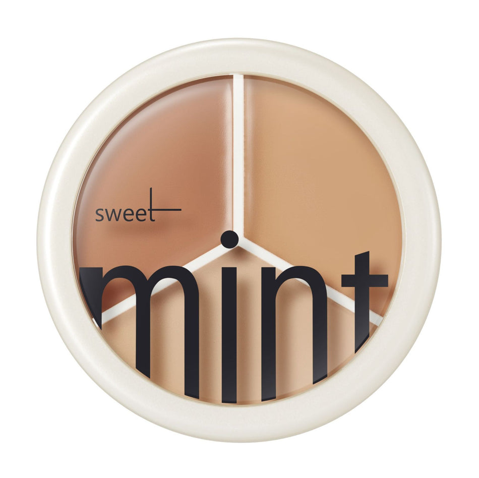 3-Color Concealer Foundation – Dark Circles & Acne Marks