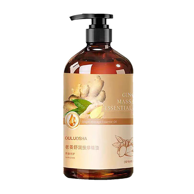 Mugwort & Ginger Massage Oil – Full Body Scraping & Meridian Care