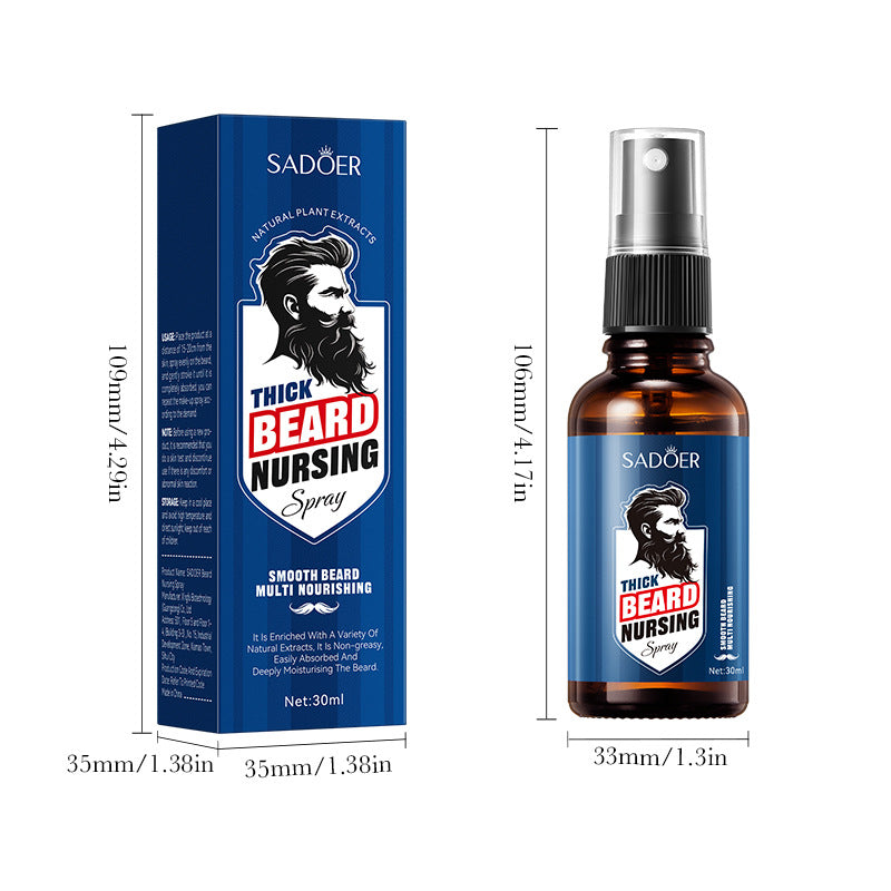 SADOER Moisturizing Aftershave Beard Care Spray for Men