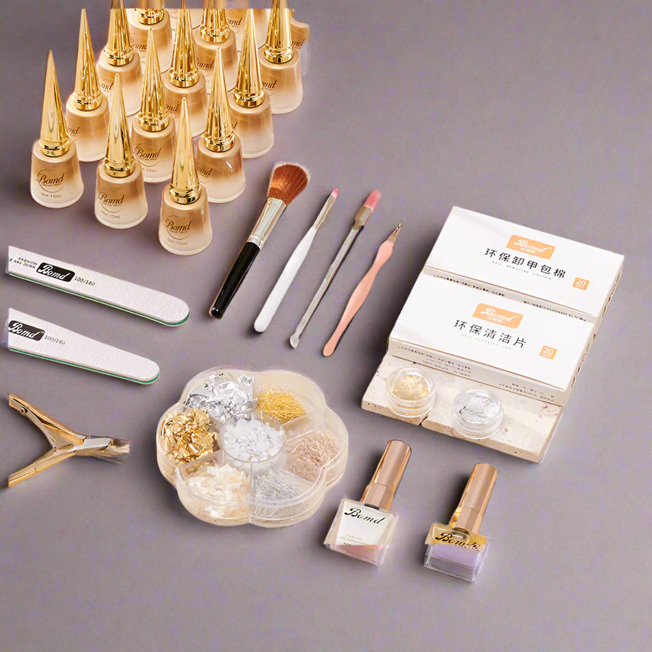Bao Man Pro Nail Kit – Full Set with Gel & Lamp