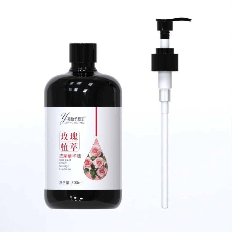 Rose Body Massage Oil – Shoulder & Neck Relaxing Essential Oil