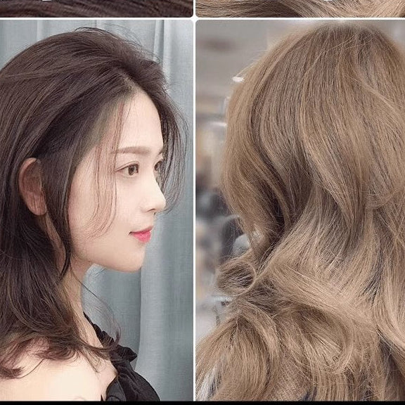 Trendy Black Milk Tea Hair Dye Cream