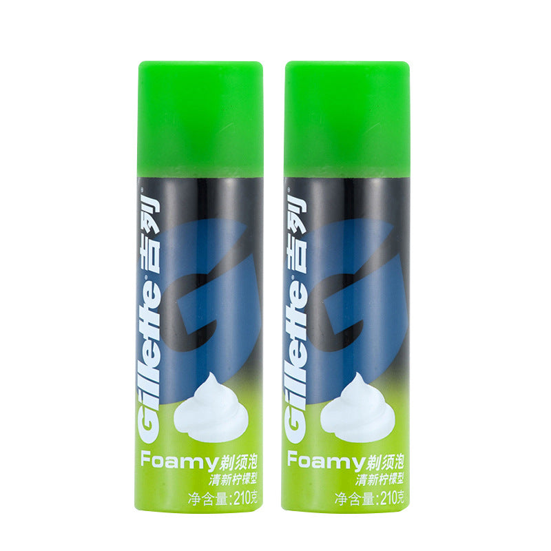 Gillette Shaving Foam 210g – Large Bottle for Men