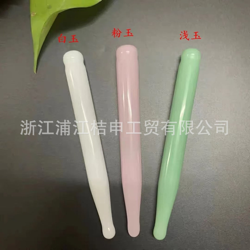 Jade Facial Scraping Board – Eye & Face Massage Beauty Stick