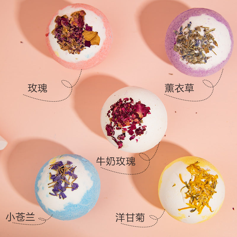 Flower Bath Bomb Gift Set