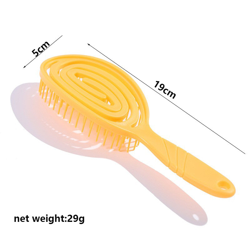 Hollow Shape One-Piece Massage Comb – Pro Style at Home