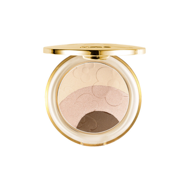 Meiyantang 3-Color Contour & Blush Makeup Palette