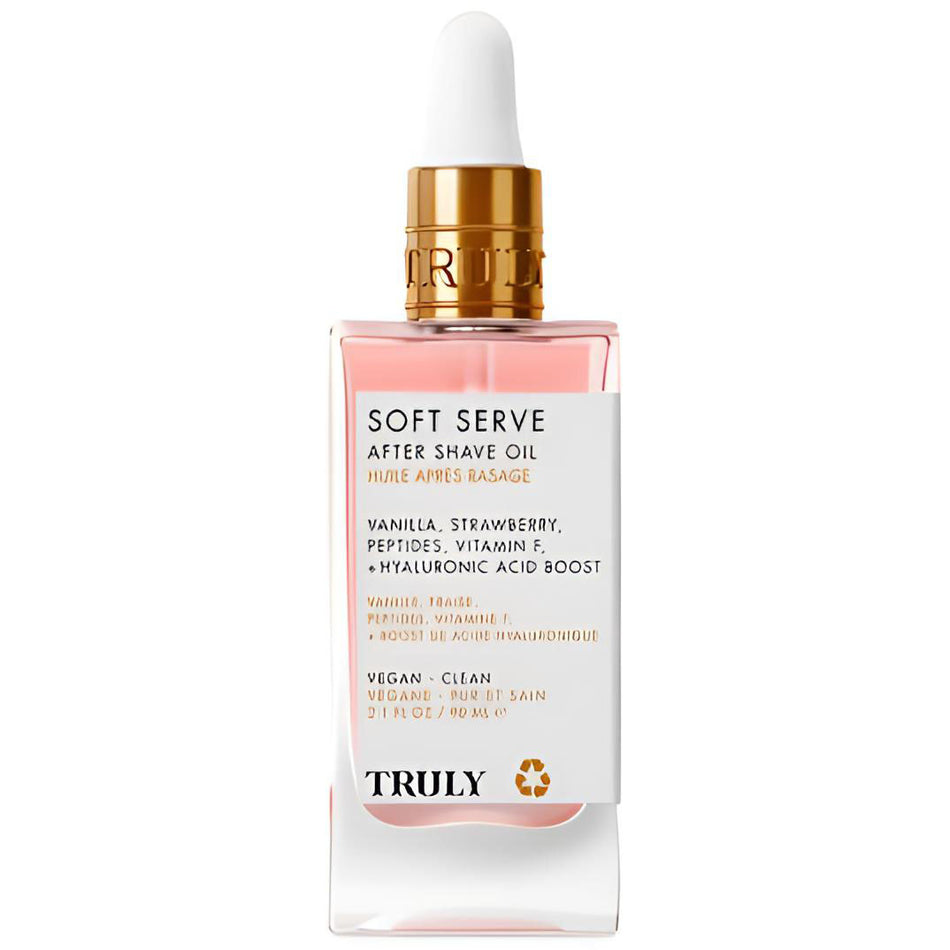 Truly Aftershave Care Oil – Soothing Strawberry & Vanilla Skin Repair