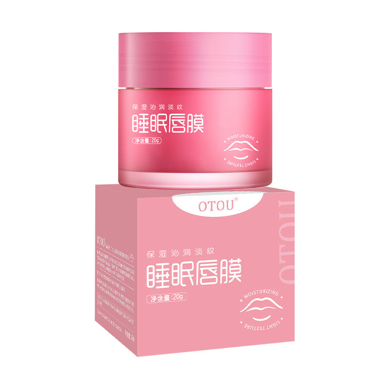 Sleep Lip Film Lip Balm – Moisturizing, Exfoliating & Brightening
