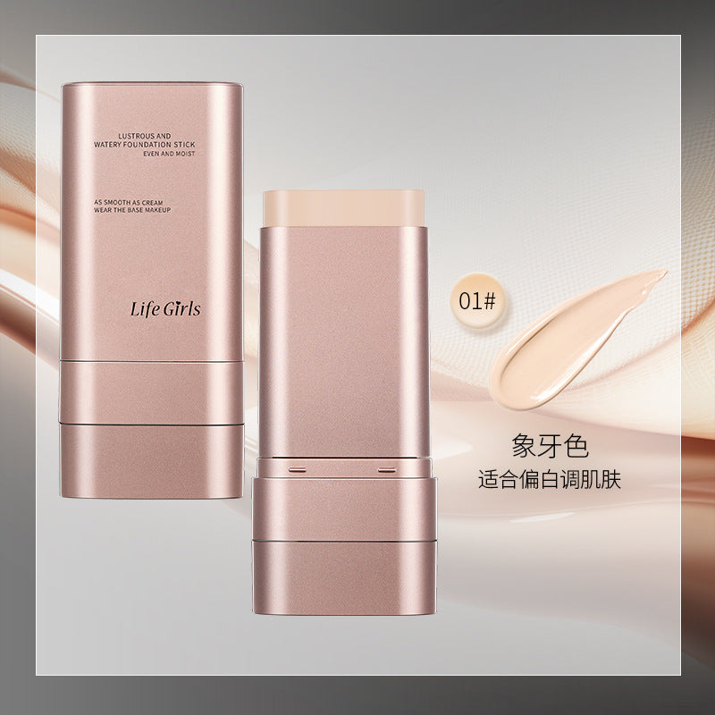 Double-Ended Water-Based Foundation Stick – Natural & Long-Lasting