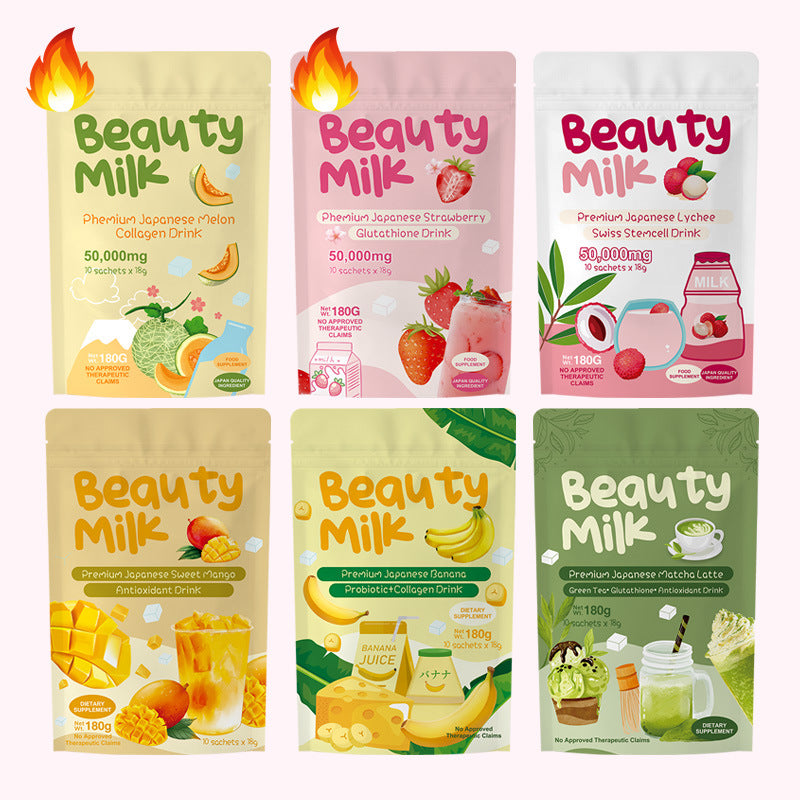 Banana Collagen Powder Drink – BeautyMilk