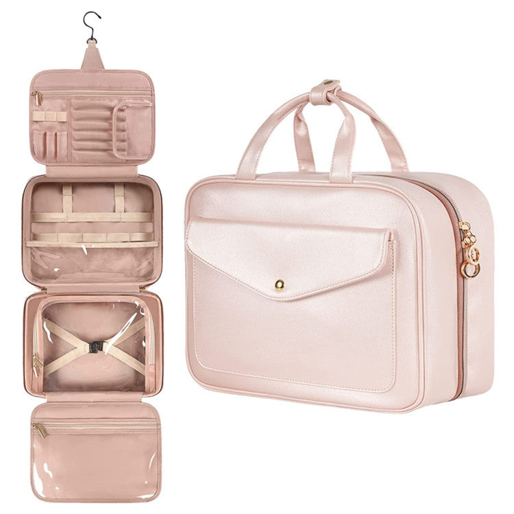 Women's Travel Cosmetic & Toiletry Bag – Portable Storage Set
