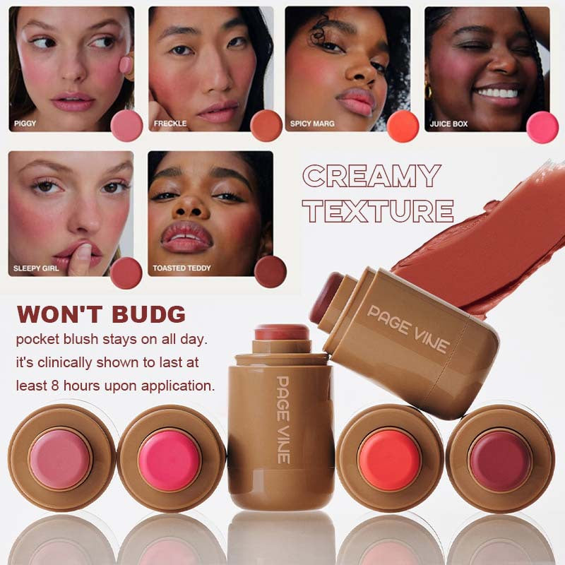 VINE 6-in-1 Pocket Blush & Lip Stick