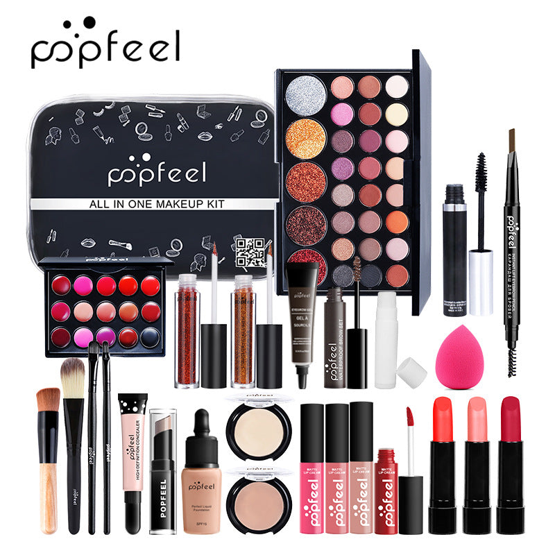 Popfeel Beginner Complete Makeup Set Gift Box