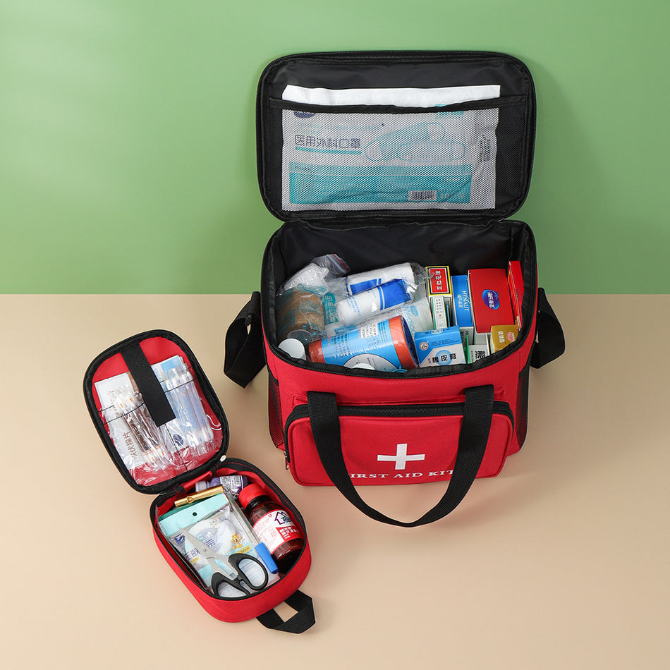 Large-Capacity Car & Outdoor Medical First Aid Kit