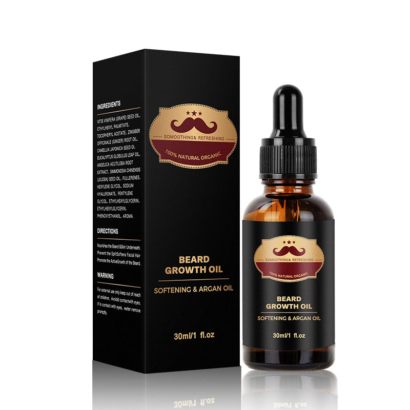 Men’s Beard Growth Oil – Premium Care & Nourishment