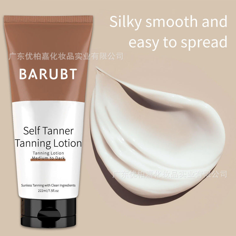Barubt Self-Tanning Body Lotion – 222ml Moisturizing Natural Glow